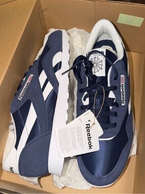 Reebok Classic Nylon Men’s Running Shoe Sneakers Athletic Trainer Footwear Sz 13